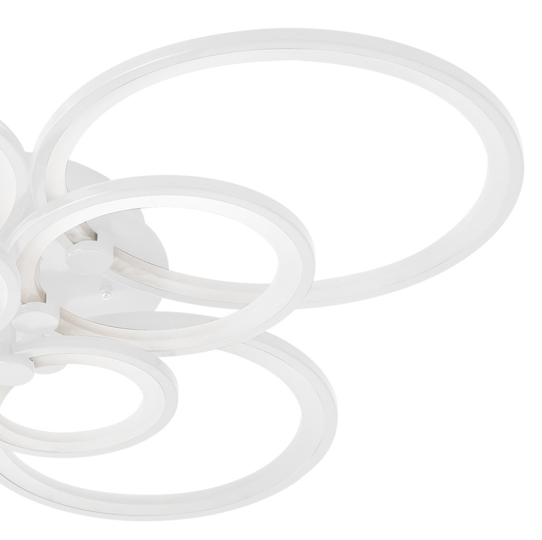 купить Люстра Oris 8 rings white в Москве купить Люстра Oris 8 rings white