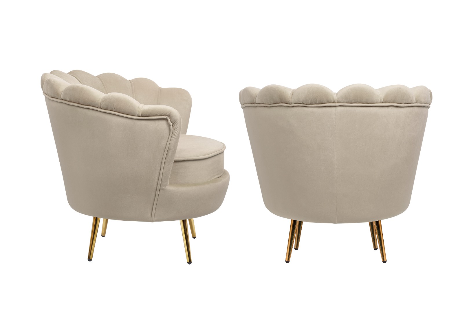 заказать Комплект кресел ракушка Pearl Taupe