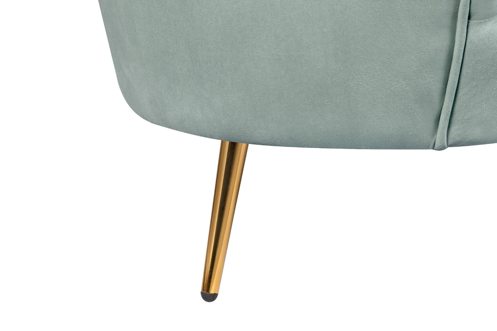 фото Диван ракушка для гостиниц Pearl Triple Green в интерьере