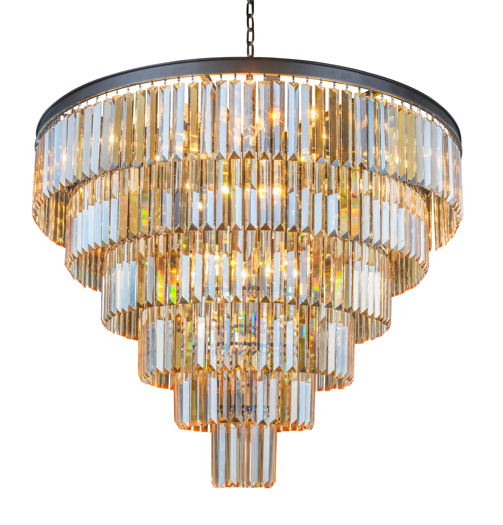 заказать Люстра Odeon 6 Rings Amber в Москве заказать Люстра Odeon 6 Rings Amber