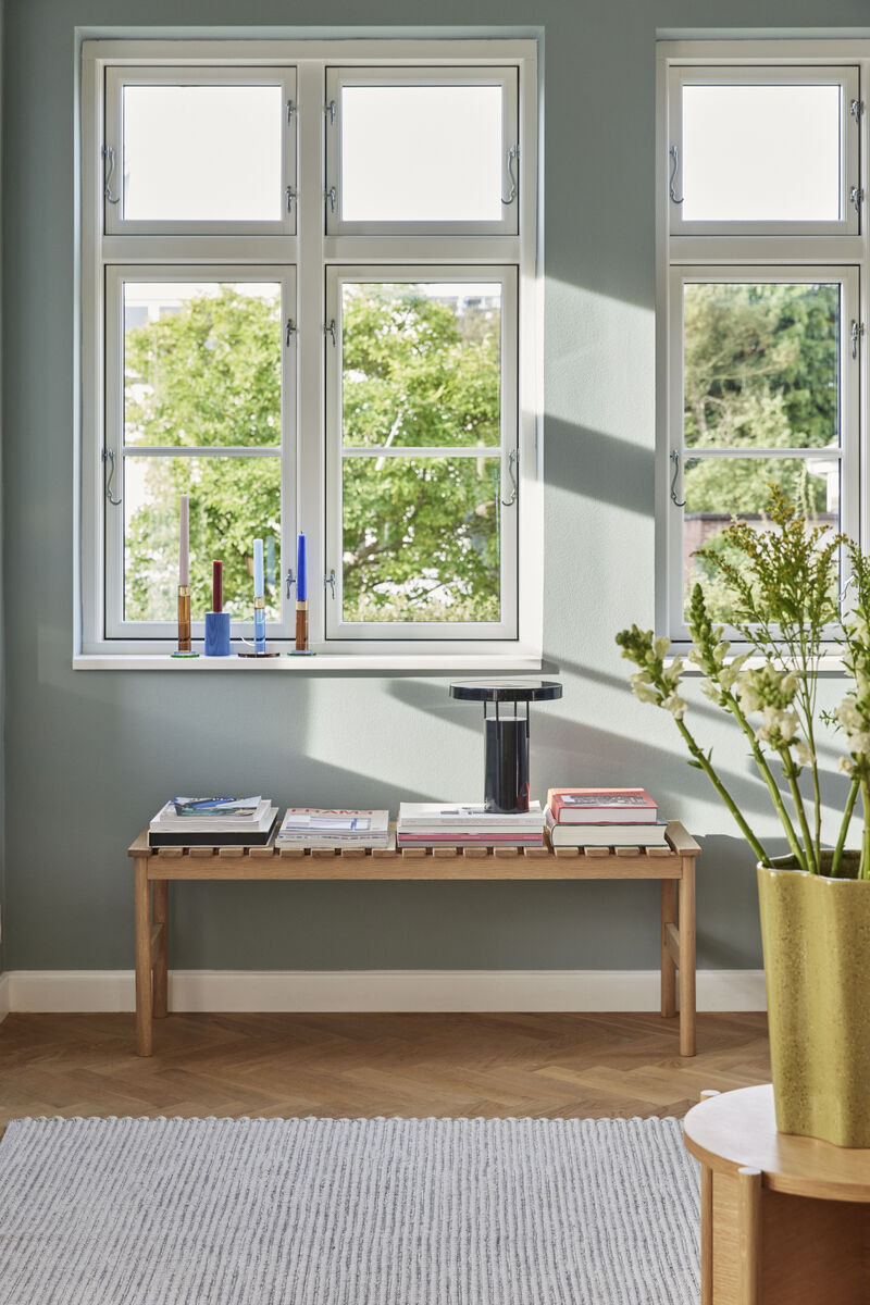 купить БАНКЕТКА ROW HUBSCH 122 СМ, ДУБ, НАТУРАЛЬНЫЙ