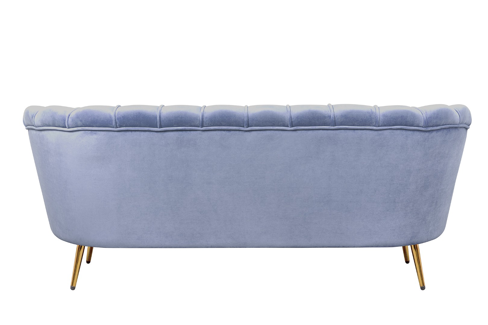 Трехместный диван ракушка для гостиниц Pearl Triple Blue в интернет-магазине