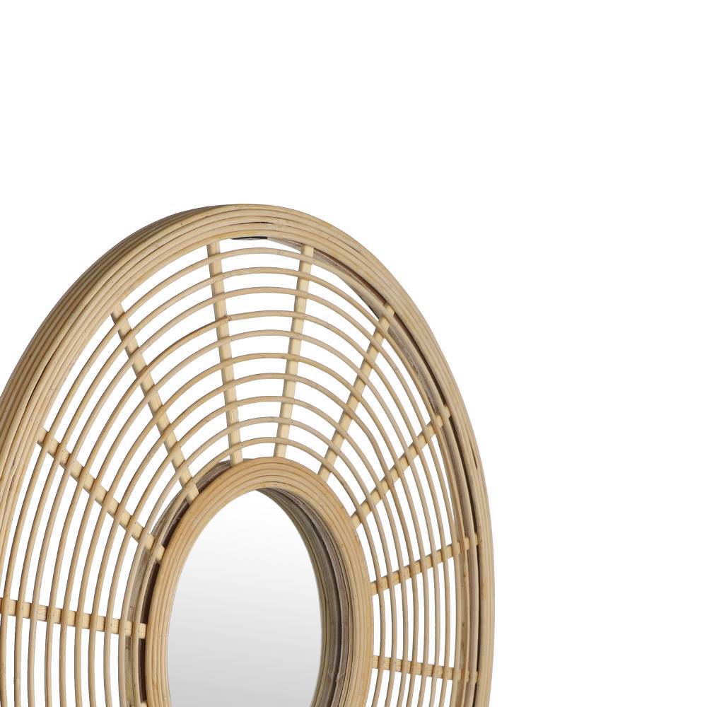 заказать 425029 Зеркало декоративное MITSUKE, B25, ?550, дерево, зеркальное стекло, натуральный в Москве заказать 425029 Зеркало декоративное MITSUKE, B25, ?550, дерево, зеркальное стекло, натуральный