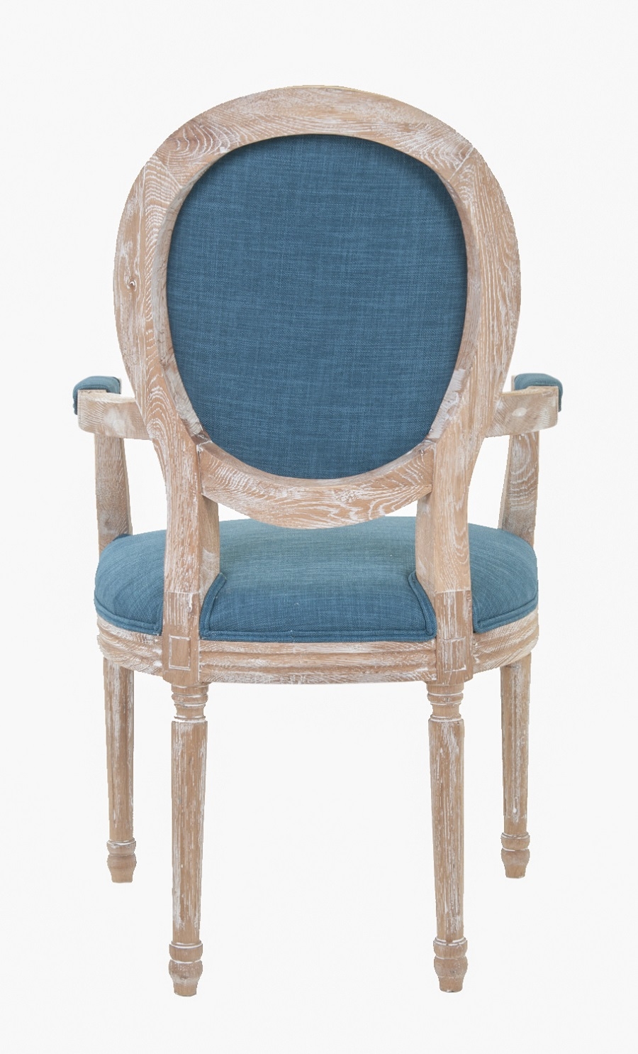 заказать Мягкий стул с подлокотниками Diella Blue