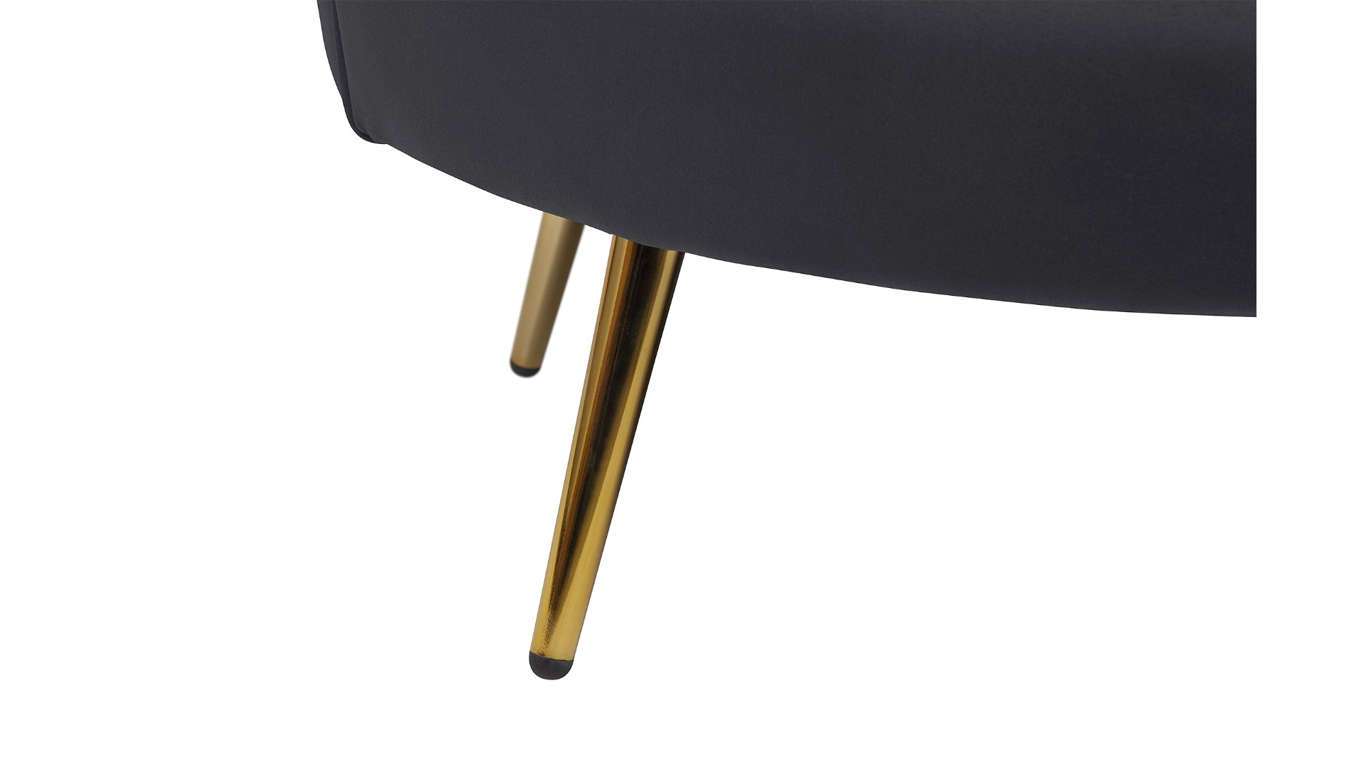 Комплект кресел и дивана ракушка Pearl Double Black в интерьере