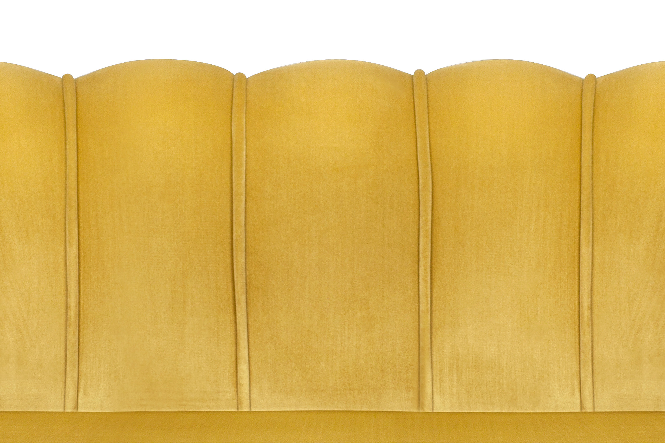 Дизайнерский двухместный диван Pearl Double Yellow в интерьере