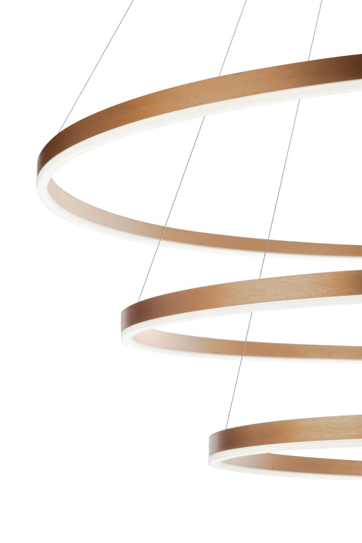 купить Люстра Orblaze 3 rings 1000 gold в интернет-магазине