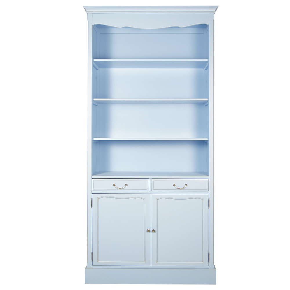Книжный шкаф "Leontina Blue" арт ST9330B в интернет-магазине