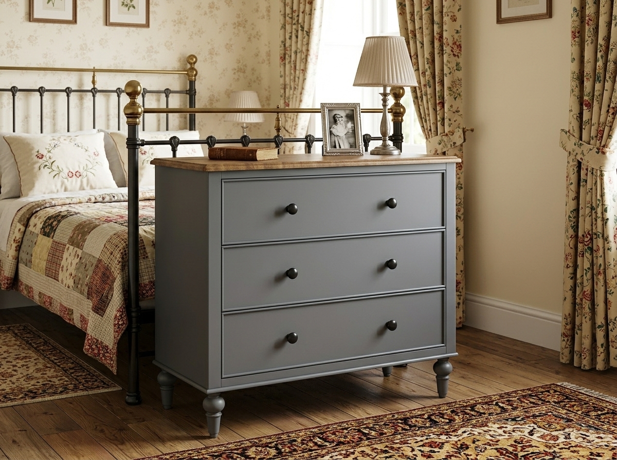 заказать Комод 3 ящика "Одри (Odri)" арт od2135/7004