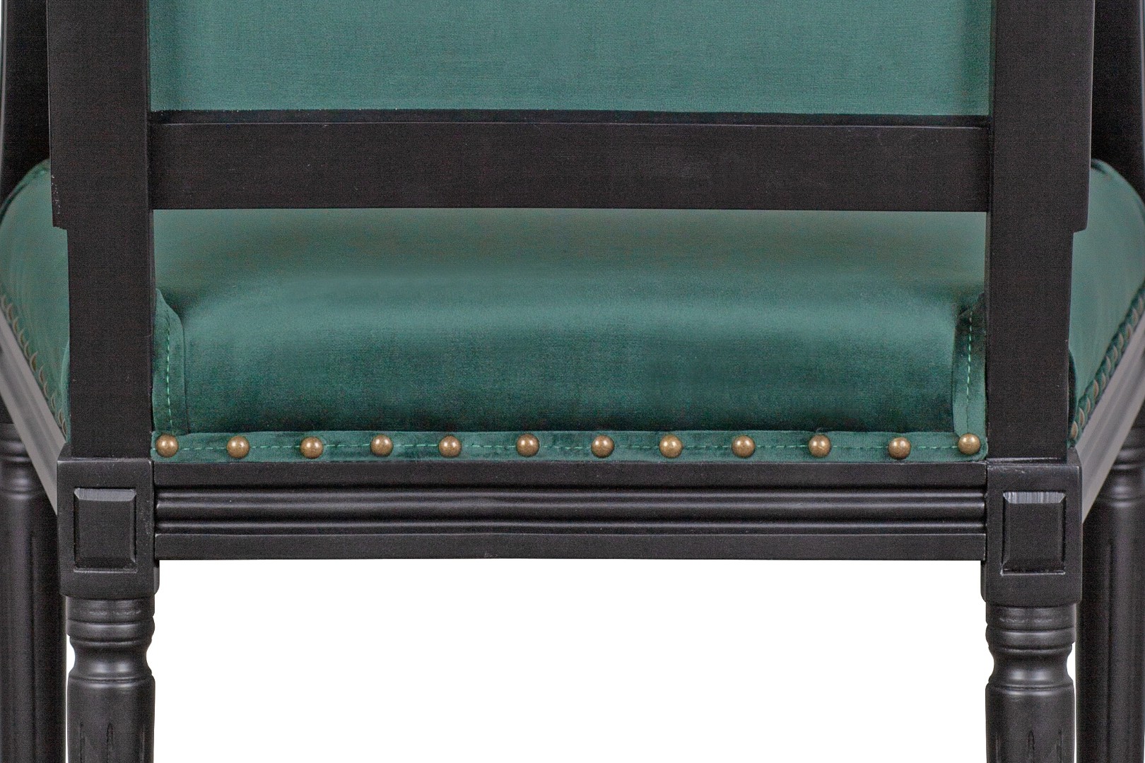 фото Мягкий стул с подлокотниками Runako Green в Москве фото Мягкий стул с подлокотниками Runako Green