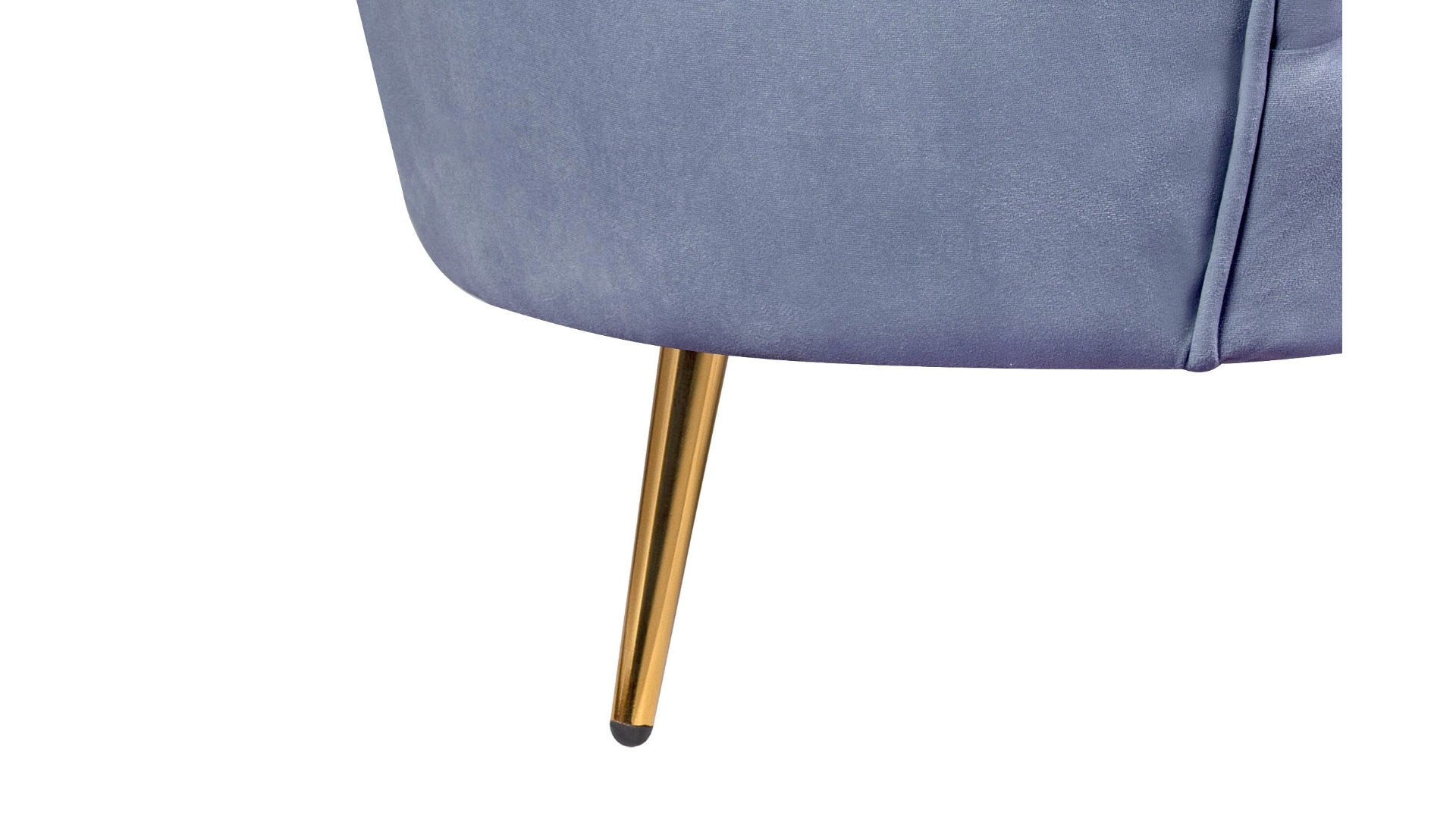 Комплект кресел и дивана ракушка Pearl Triple Blue в интерьере