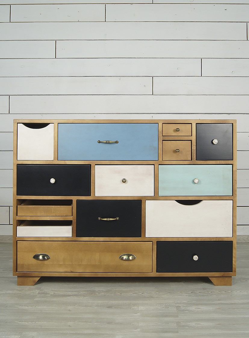 Комод «Aquarelle Birch» 14 ящиков арт RE-13ETG/4 в интернет-магазине