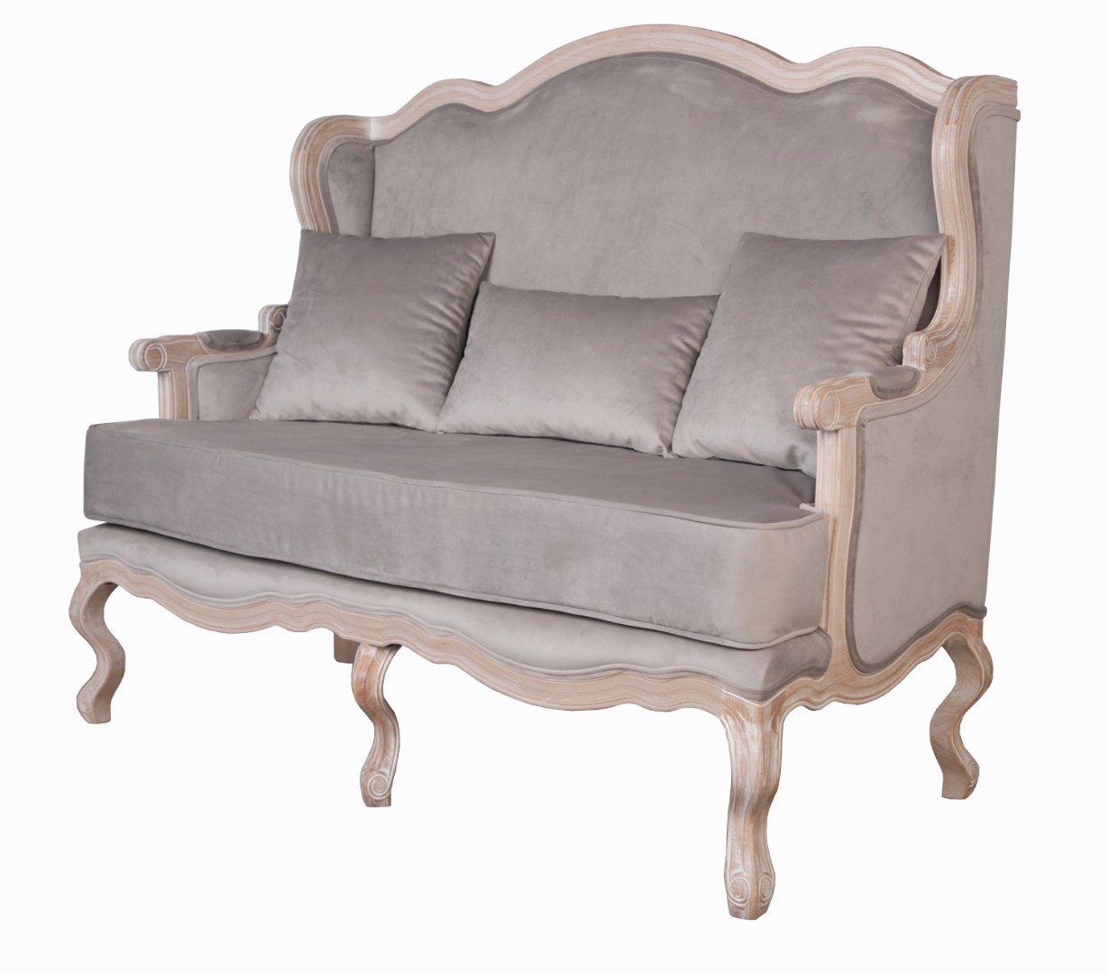 купить Двухместный дизайнерский диван Brody Double grey