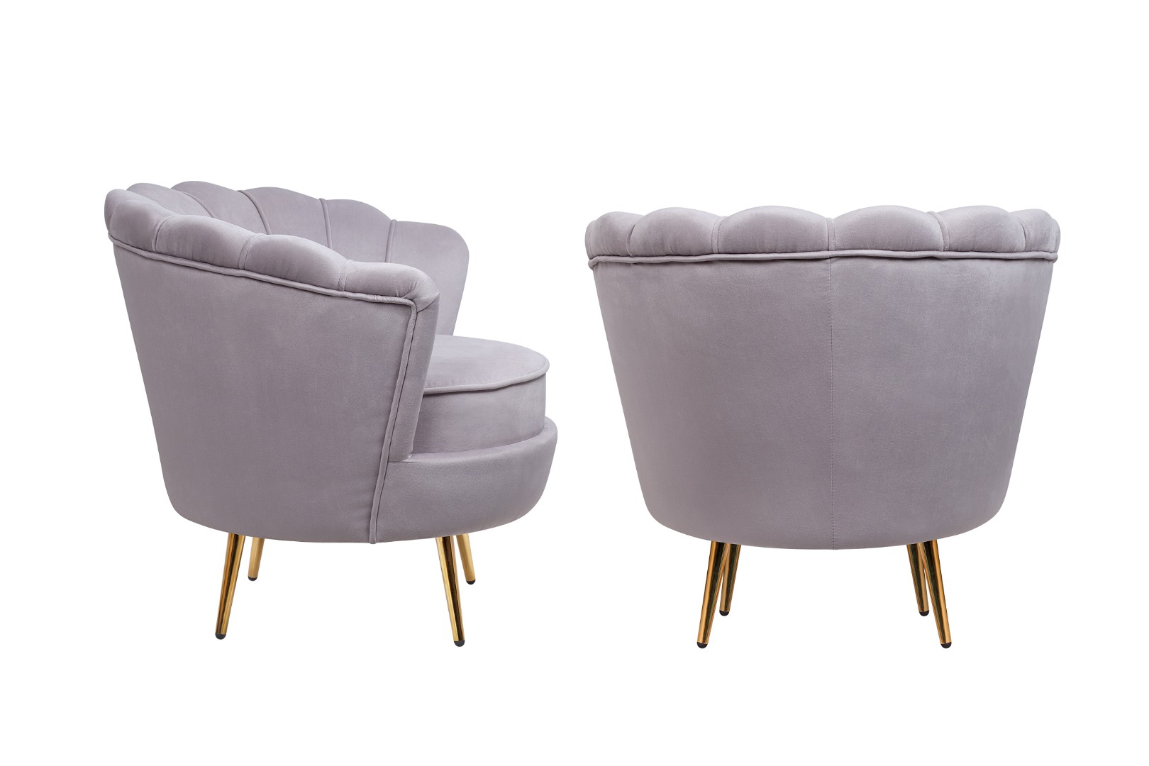 заказать Комплект кресел ракушка Pearl Grey