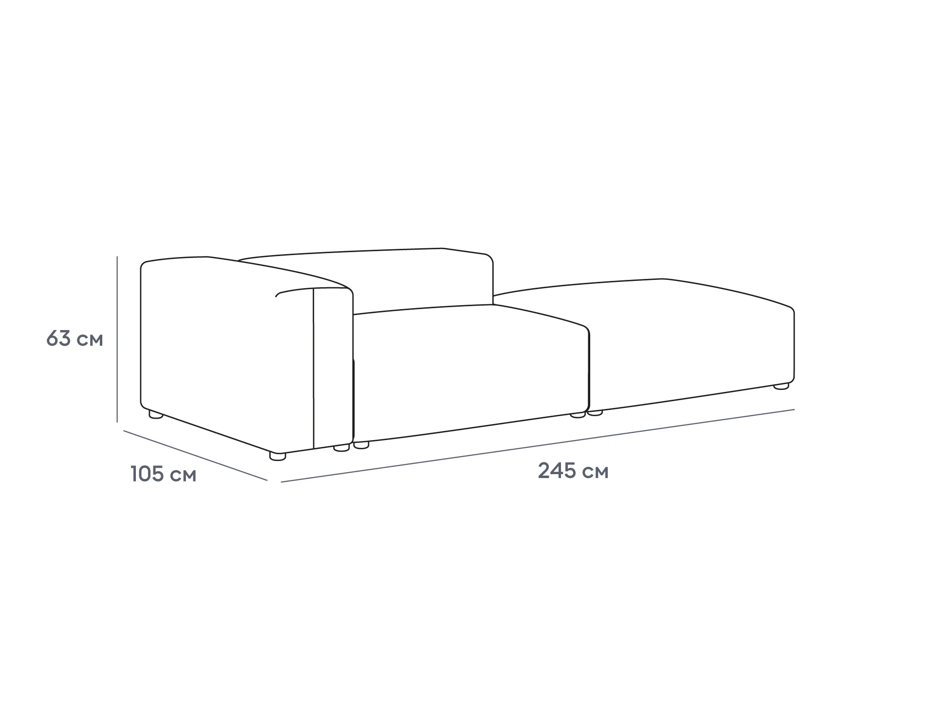 фото Модульный диван Sorrento в интерьере