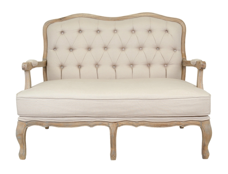 Прямой диван модерн Yareli цвет бежевый