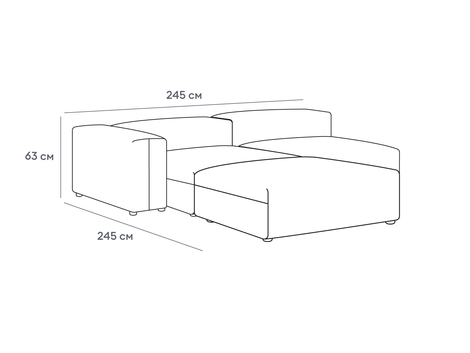 фото Модульный диван Sorrento в интерьере