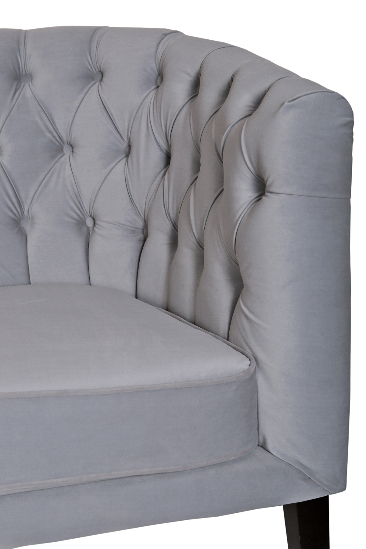 фото Прямой двухместный диван Harry серый в Москве фото Прямой двухместный диван Harry серый