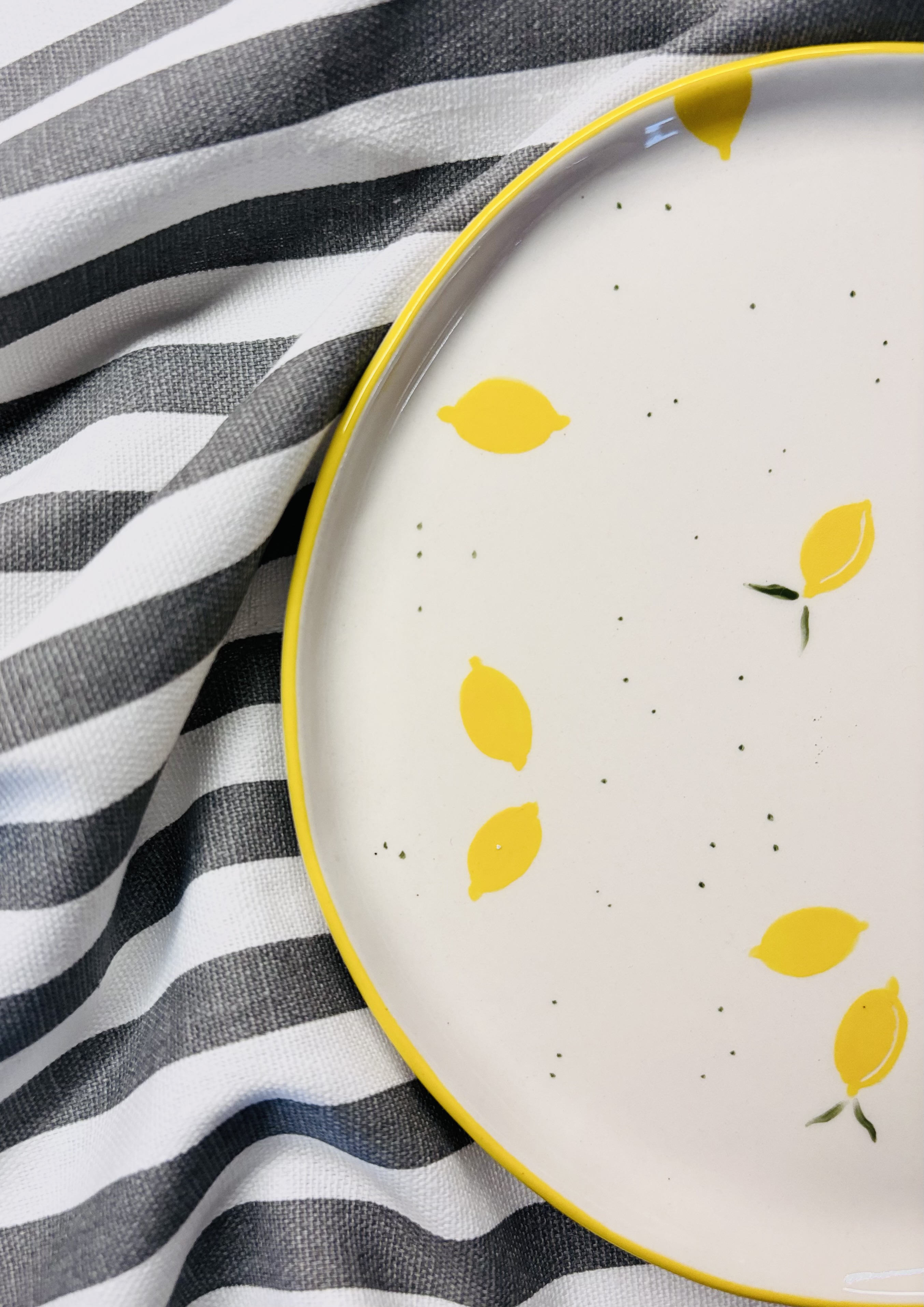 Тарелка "Лимонная" диаметр 19см в интернет-магазине в Москве Тарелка "Лимонная" диаметр 19см в интернет-магазине