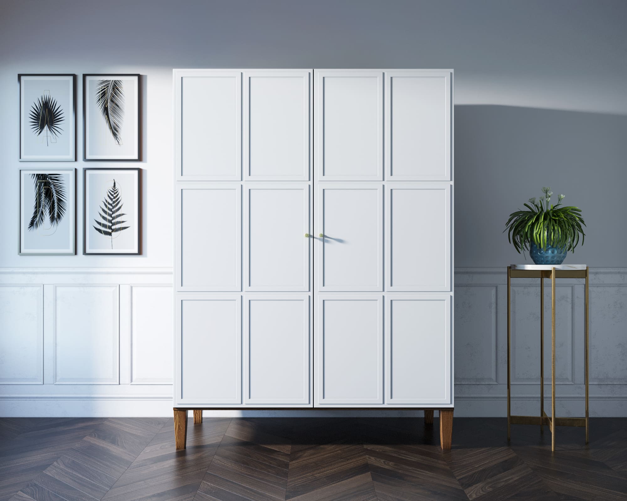 Шкаф "Andersen" широкий двухстворчатый арт AN27 в интернет-магазине