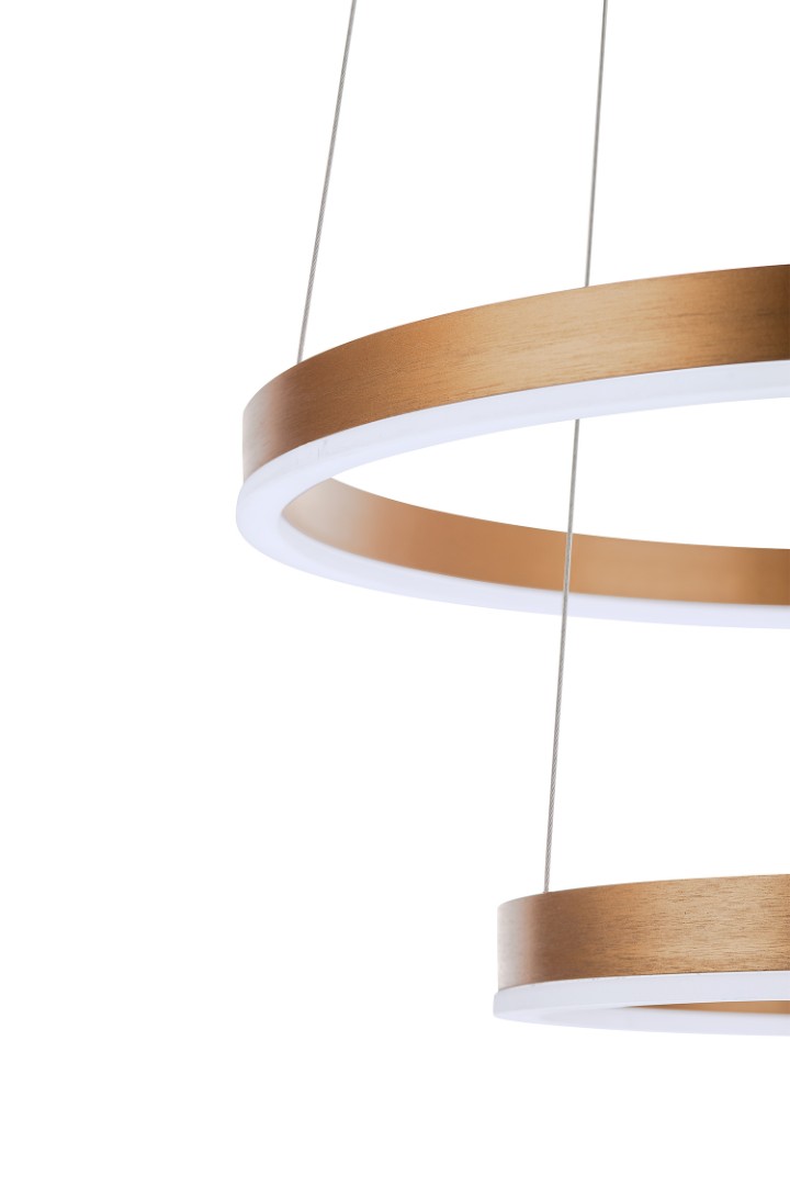 фото Люстра Orblaze 2 rings 400 gold