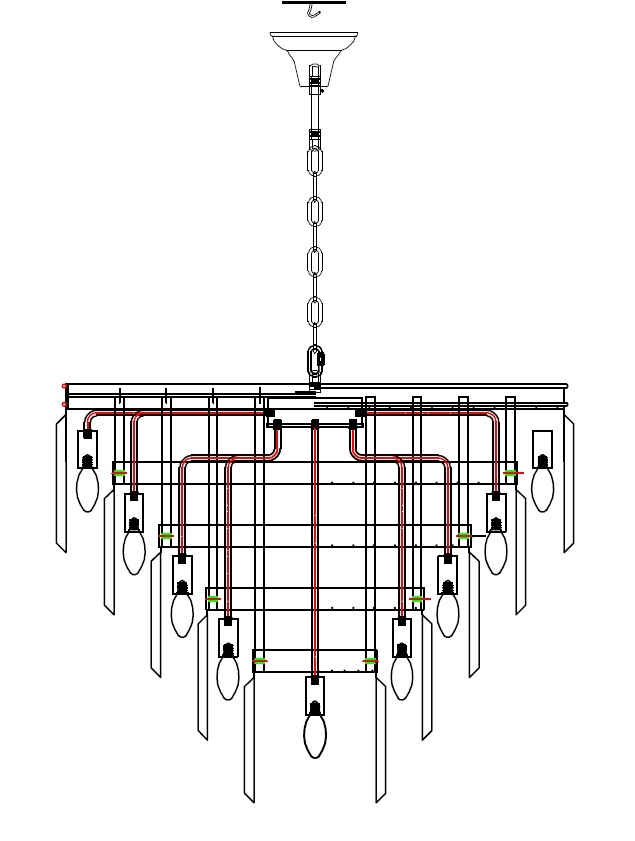 заказать Люстра Odeon 5 Rings Gold