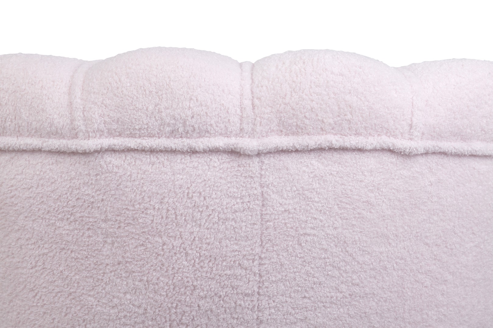 фото Низкое кресло Pearl Pink Boucle