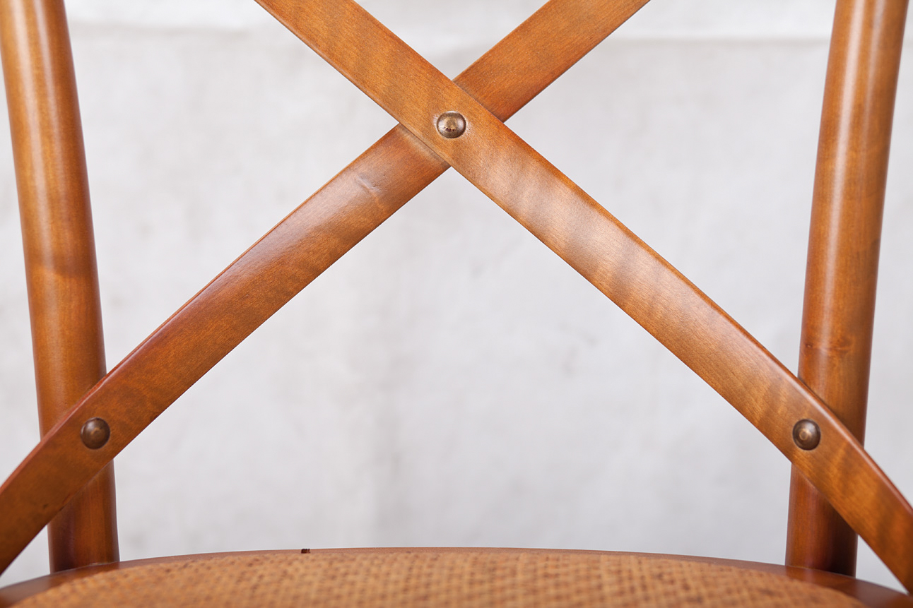 фото Стул ретро Cross Back Foxy в интерьере