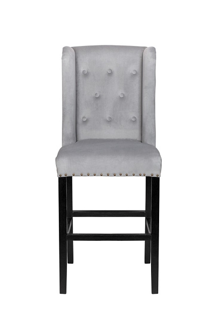 Дизайнерский барный стул Skipton Grey Velvet в Екатеринбурге Дизайнерский барный стул Skipton Grey Velvet