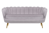 Дизайнерский диван Pearl Triple Grey №0