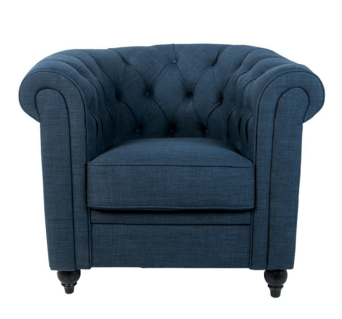 Низкое кресло Nala Blue