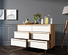 Комод "Bruni white" с шестью ящиками арт BR05WH №1