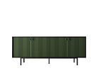 Комод с четыремя дверками "Emerson" арт EM01/green/L №0