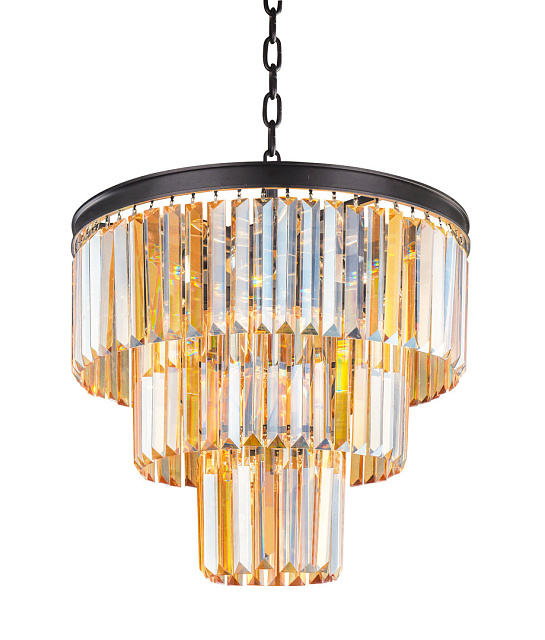 Люстра Odeon 3 Rings Amber в Екатеринбурге Люстра Odeon 3 Rings Amber