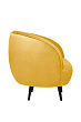 Мягкое кресло Small Benee Yellow на черных ножках №2