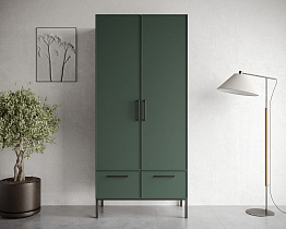 Шкаф двухстворчатый  с ящиками "Nicole" NR26G