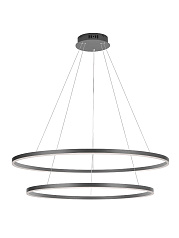 Люстра Orblaze 2 rings 1000 black в Екатеринбурге