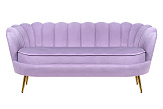 Диван ракушка Pearl Triple Purple №0