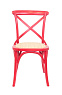 Стул Cross Back Red