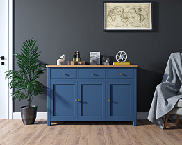 Комод "Jules Verne" 3 ящика 3 дверки арт JV38ETGB