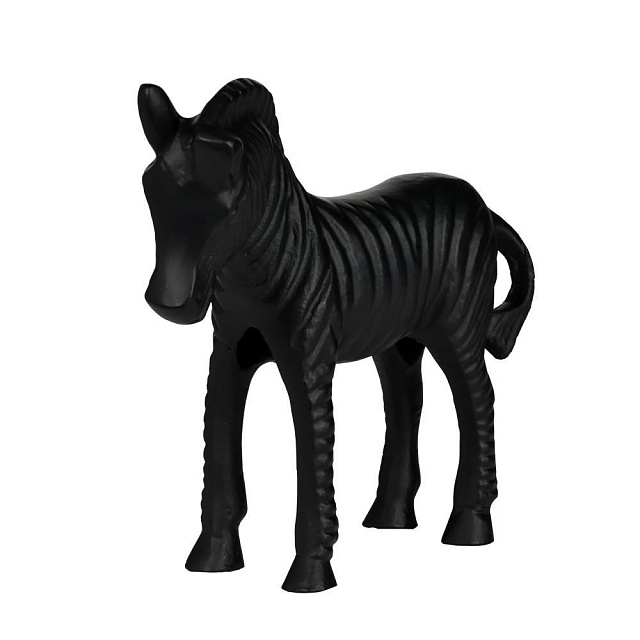 427448 Фигурка Зебра JAGNA L255, B95, H255 алюминий, черный в Екатеринбурге 427448 Фигурка Зебра JAGNA L255, B95, H255 алюминий, черный