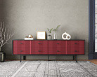 Комод с восемью ящиками "Emerson" арт EM03/red/L №1