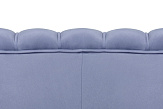 Трехместный диван ракушка для гостиниц Pearl Triple Blue №4