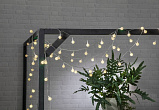Уличные огоньки LIBISA, LED 50X0,066W, IP44, L7350, B25, H35, пластик, белый №0