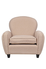 Кресло широкое Flog коричневое