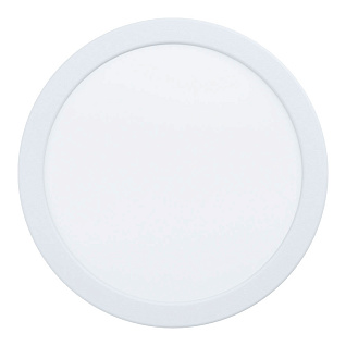 99151 Светодиодный встраиваемый светильник FUEVA 5, 17W (LED), ?216, ET26, 2100lm, 4000K, сталь, белый