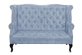 Кожаный дизайнерский диван Royal Sofa Grey №0