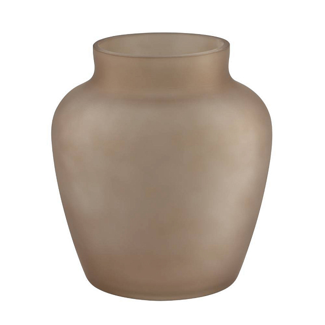 421202 Ваза декоративная ASINDRO, H150, ?145, стекло, коричневый в Екатеринбурге 421202 Ваза декоративная ASINDRO, H150, ?145, стекло, коричневый