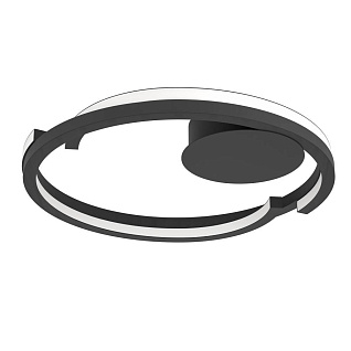 901821 Светодиодный настенно-потолочный светильник с регулировкой цветовой температуры MEZZOMONTE, 1X20W 1X20W(LED LED), 2700-6500K, 2220 2220lm, алюм