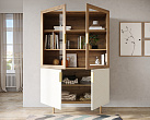 Буфет с двумя дверками "Line" LN11/GR1/beige №1